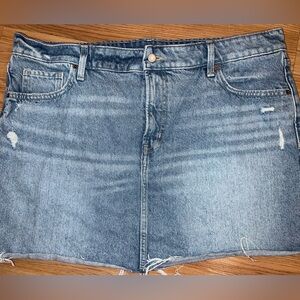 Denim skirt